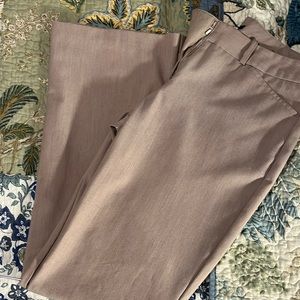 Beige dress pants with flare by Worthington. Size 8. Gently used. Smoke free.